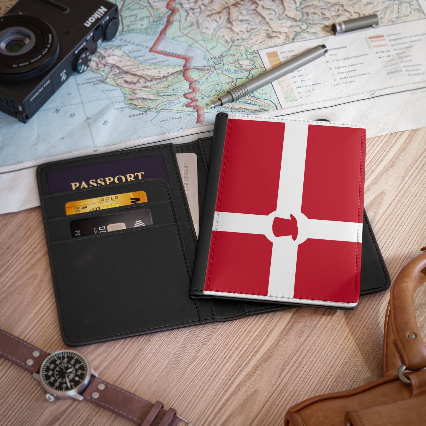 Danish Passport Cover